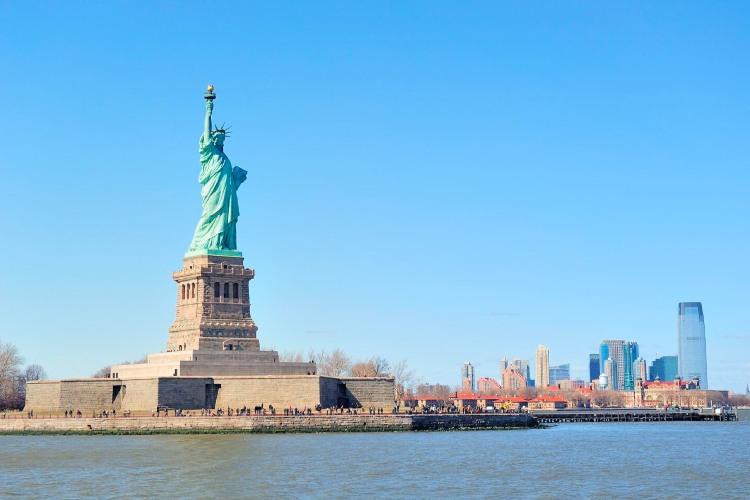 La Estatua de la Libertad en Nueva York